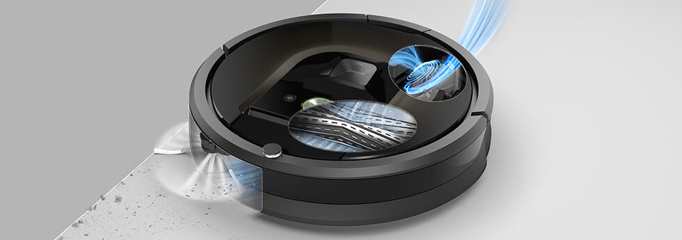 roomba cleaning system 3 stages