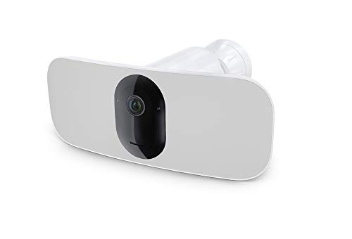 Arlo Pro 3 Floodlight Camera | Wire-Free, 2K Video & HDR | Color Night Vision, 2-Way Audio, 6-Month Battery Life, Motion Activated, Direct to Wi-Fi, No Hub Needed, 160° View | Works with Alexa | White