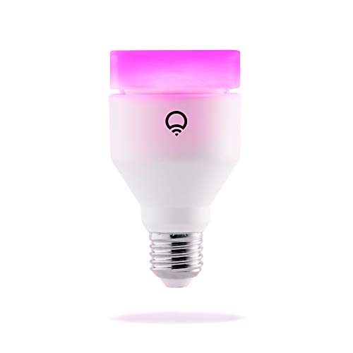 LIFX 1100-Lumen, 11W Dimmable A19 LED Light Bulb (LHA19E26UC10) Multi Colored - 75W - New