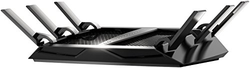 NETGEAR Nighthawk X6S Smart WiFi Router (R8000P) - AC4000 Tri-band Wireless Speed (up to 4000 Mbps) | Up to 3500 sq ft Coverage & 55 Devices | 4 x 1G Ethernet and 2 USB ports