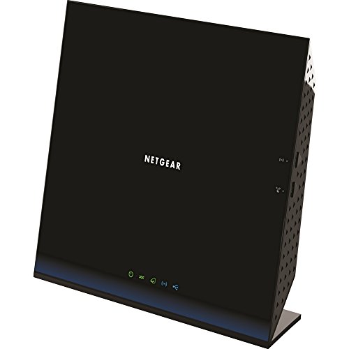 Netgear D6200 IEEE 802.11ac Modem/Wireless Router - 2.40 GHz ISM Band - 5 GHz UNII Band - 1167 Mbps Wireless Speed - 4 x Network Port - 1 x Broadband Port - USB - Gigabit Ethernet Desktop - D6200-100NAS