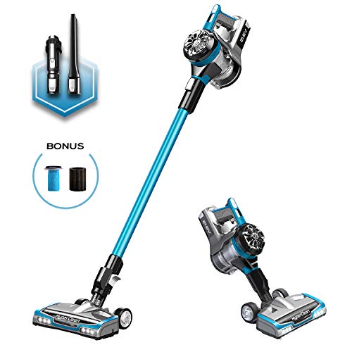 Eureka NEC222 HyperClean Cordless Vacuum Cleaner, Super for All Carpet and Hardwood Floor, Stick and Handheld with Powerful Digital Motor