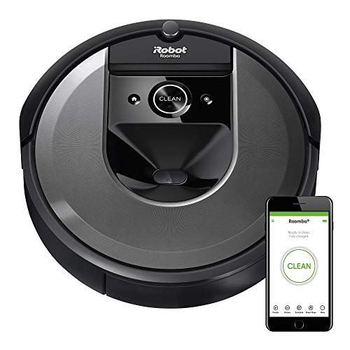 iRobot Roomba i7 (7150) Robot Vacuum- Wi-Fi Connected, Smart Mapping, Works with Alexa, Ideal for Pet Hair, Works With Clean Base