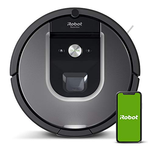 iRobot Roomba 960 Robot Vacuum- Wi-Fi Connected Mapping, Works with Alexa, Ideal for Pet Hair, Carpets, Hard Floors,Black