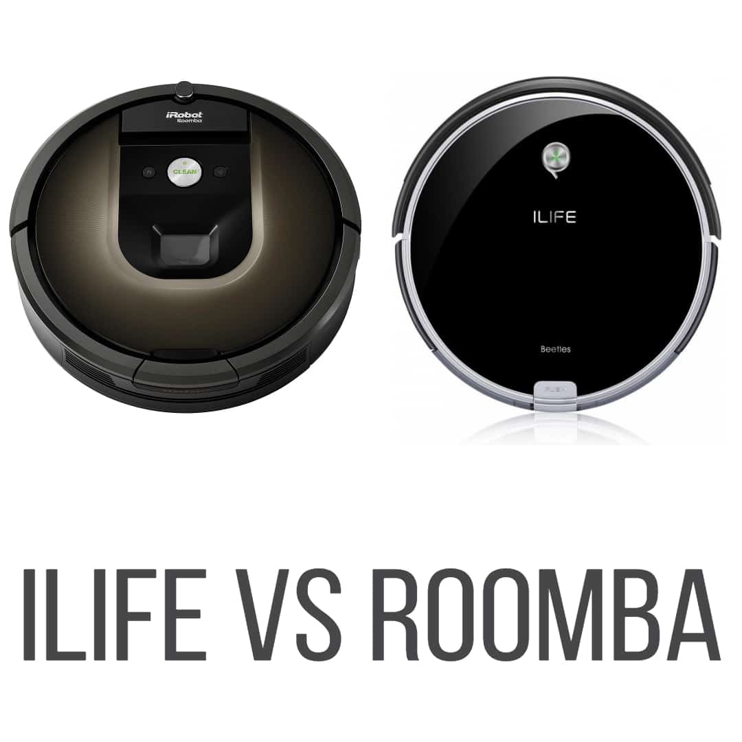 ilife and roomba design comparison