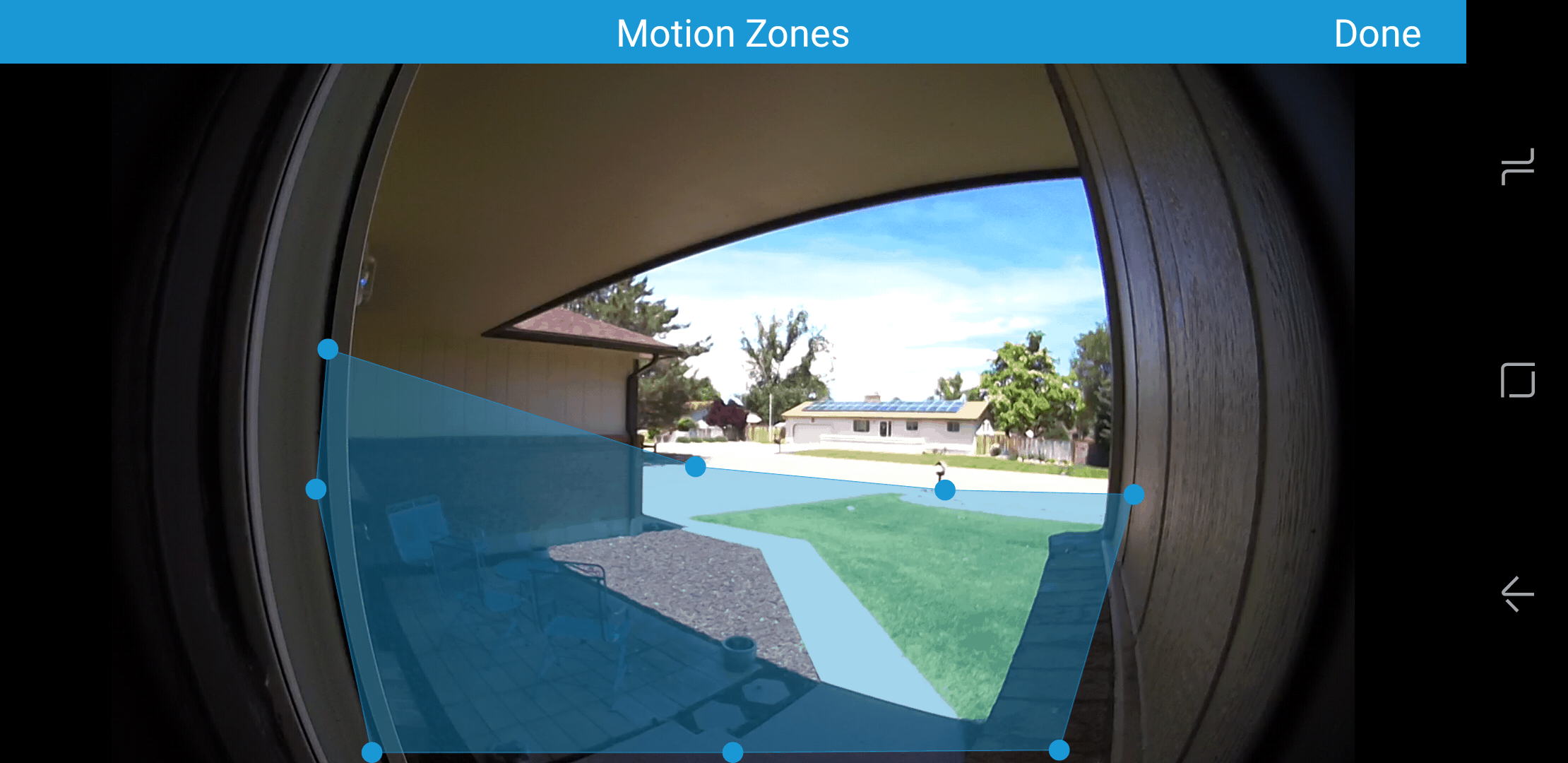 ring pro zones