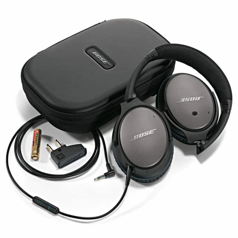 Bose QuietComfort 25 folded