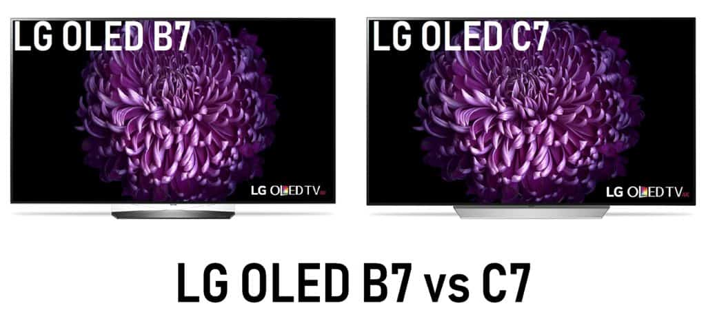 Photo of LG OLED B7 vs OLED C7 Review