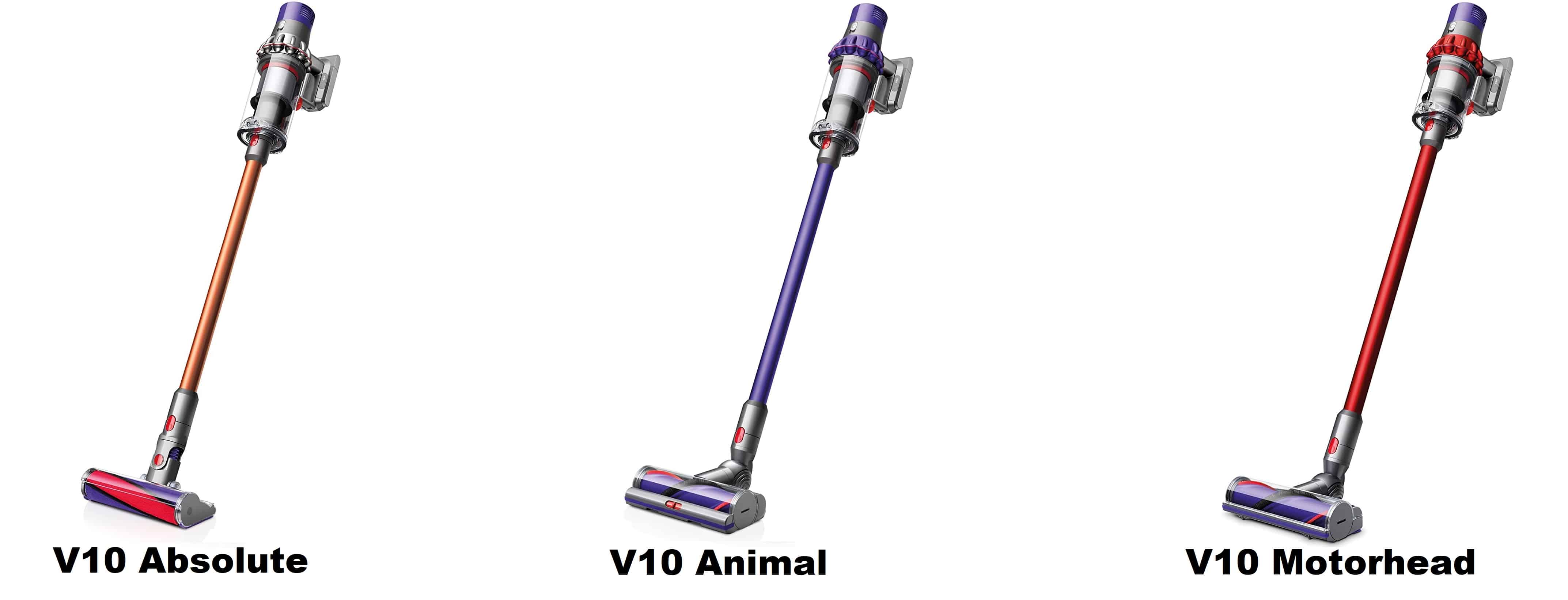 Dyson V10 versions