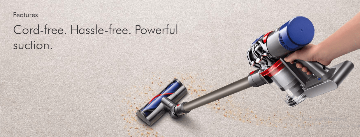 dyson v8 cleaning
