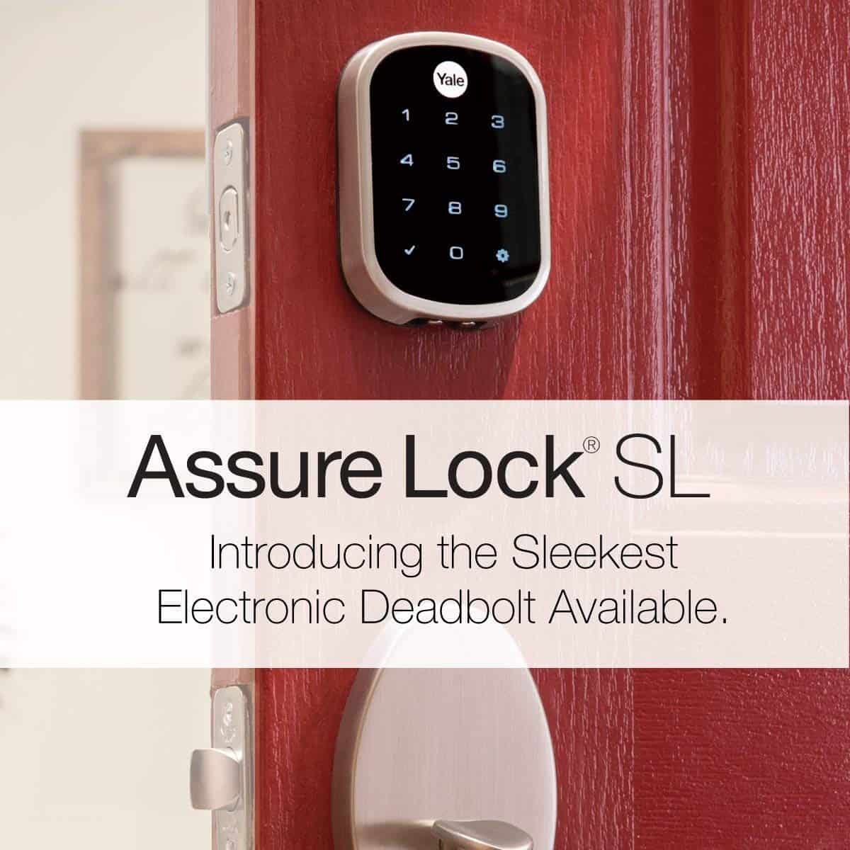 yale assure sl sleek smart lock